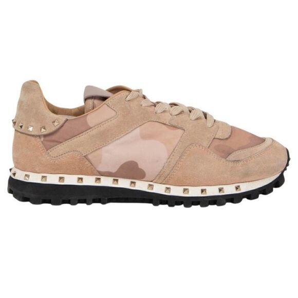 VALENTINO
Rockstud Camo Trainer Sneakers   - Picture 1 of 14